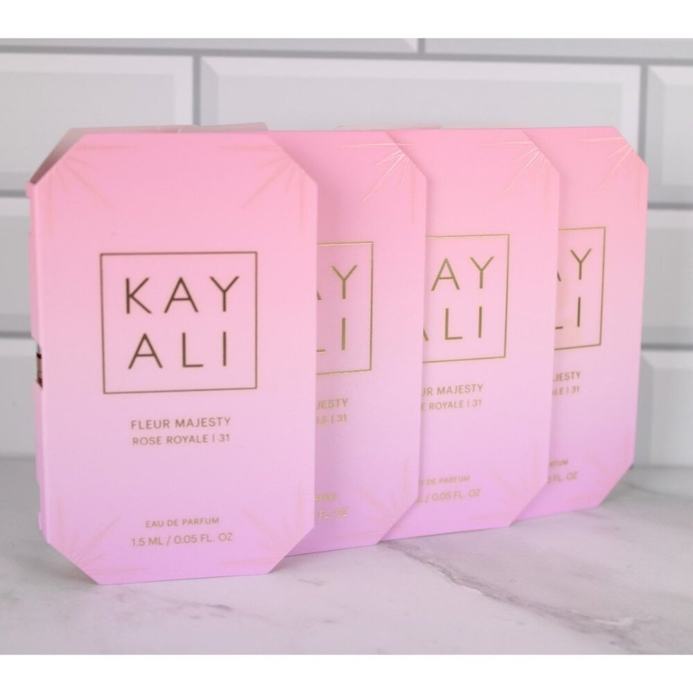 4 X KAYALI Fleur Majesty Rose Royale 31 Eau De Parfum 1.5mL Sample Spray - Picture 3 of 6
